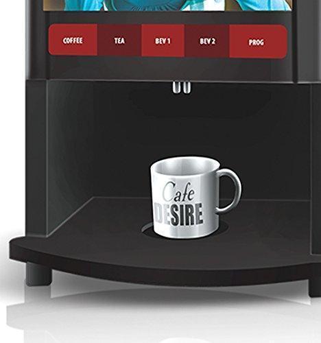 QR Code UPI Payment Enabled Coffee Machine 2 Lane | Two Beverage Options | Fully Automatic Tea & Coffee Vending Machine | For Offices, Shops and Smart Homes | Make 2 Varieties of Coffee Tea with Premix | No Milk, Tea, Coffee Powder Required - cafedesireonline.com