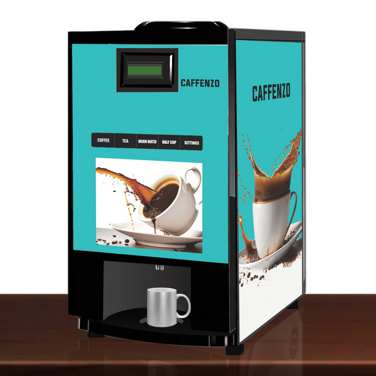 Caffenzo Two Options Coffee Tea Vending Machine