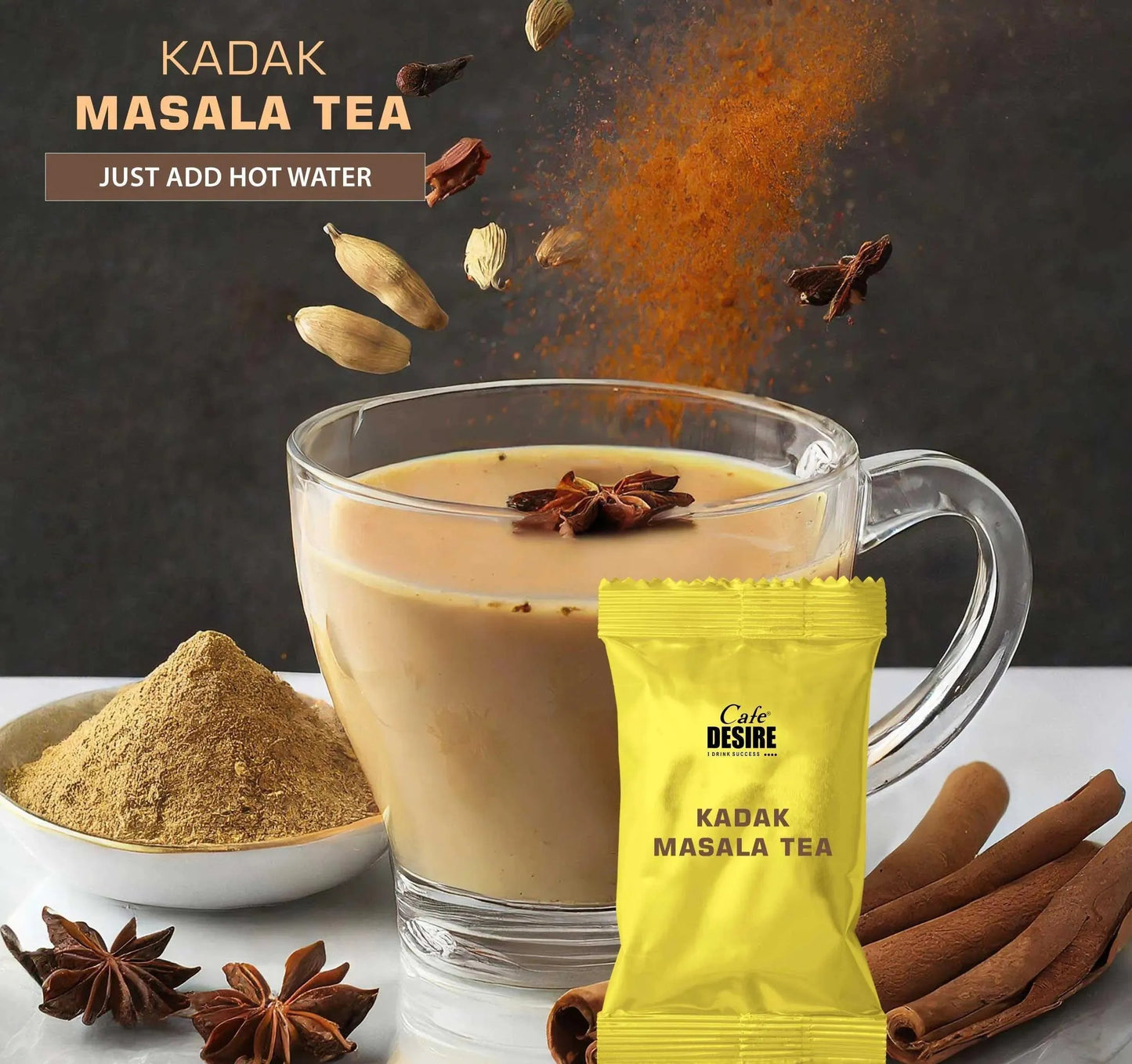 Assorted Single Serve Sachets - Pack of 12 (240g) - cafedesireonline.com