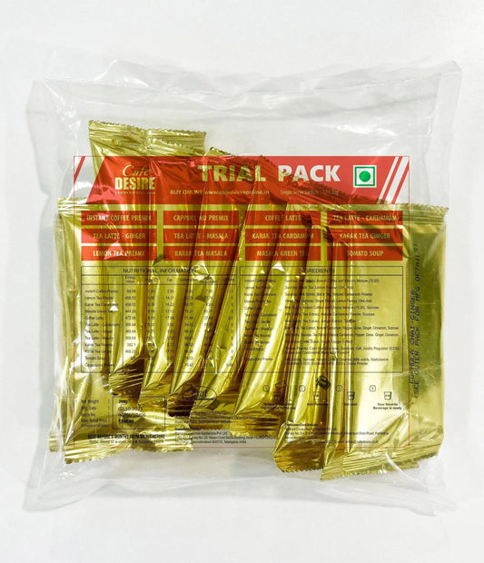 Assorted Single Serve Sachets - Pack of 12 (240g) - cafedesireonline.com