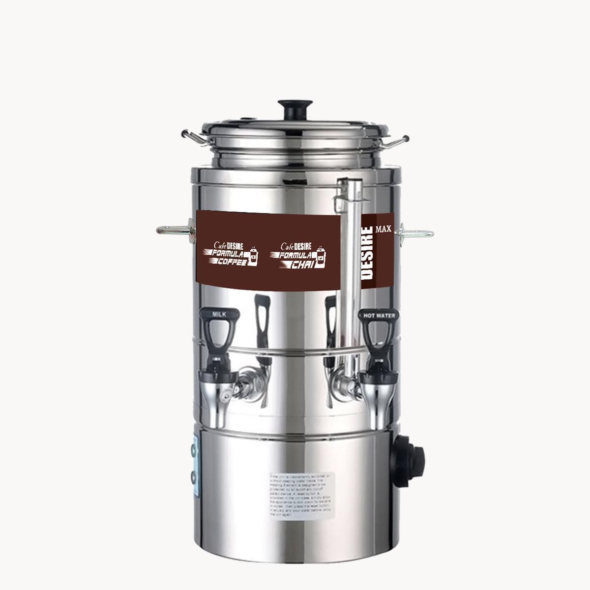 Formula Chai, Formula Coffee Machine - 5 Liters Option - cafedesireonline.com