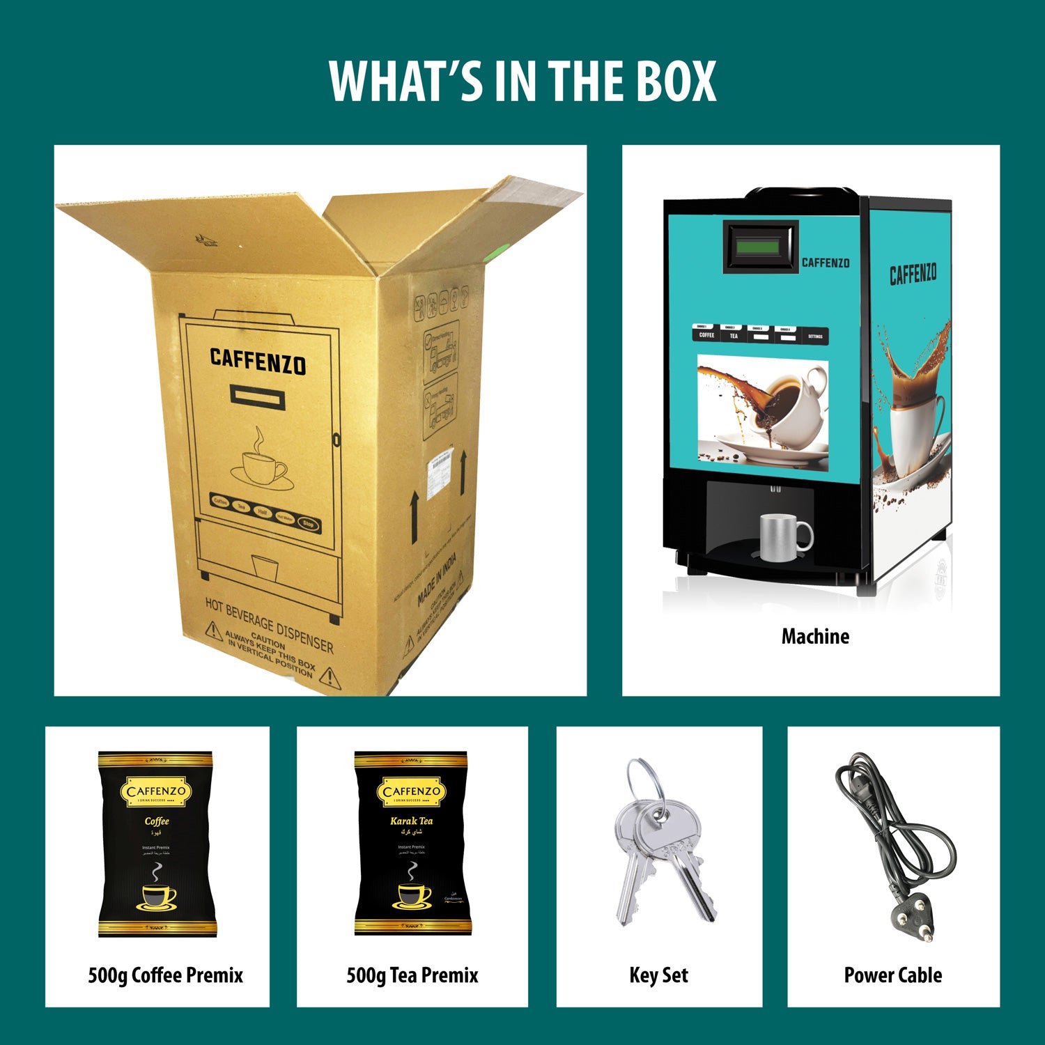 Image showing items present in the box