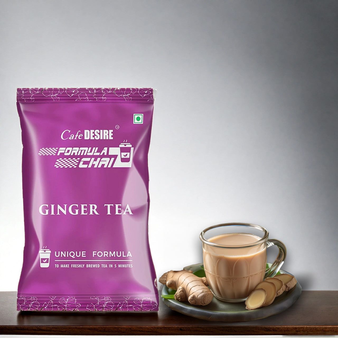 Formula Chai - Ginger - 1Kg - Pack of 10 for vending machine and manual usage