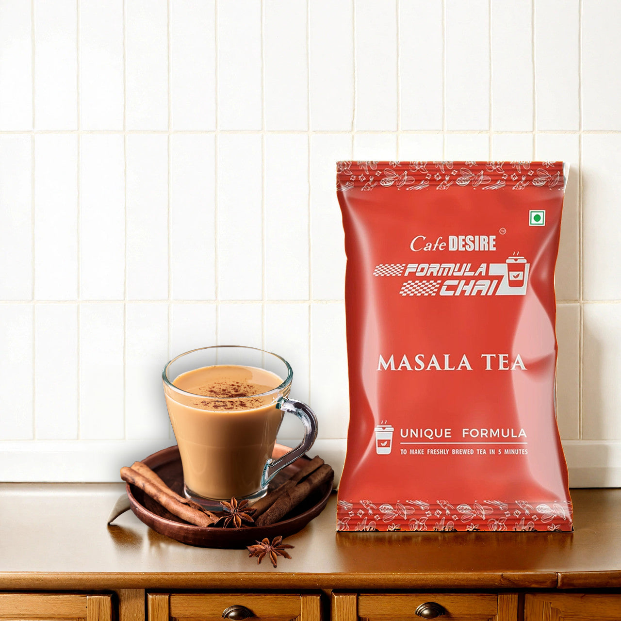 Formula Chai - Masala - 1Kg - Pack of 10 for vending machine and manual usage